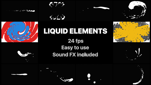 Liquid Elements And Transitions - Download Videohive 22356287