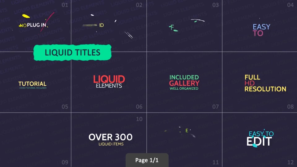 Liquid Elements FX Videohive 16708647 After Effects Image 4