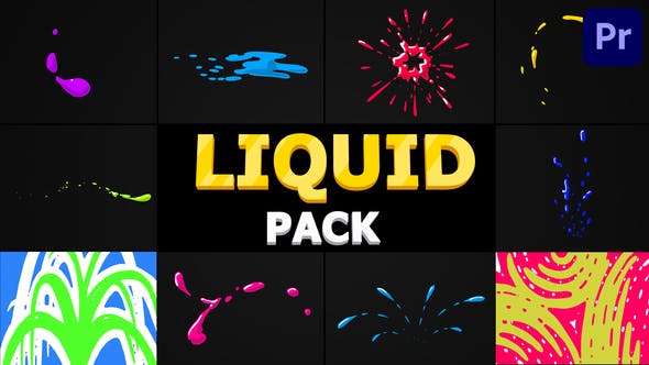 Liquid Elements | Premiere Pro MOGRT - Videohive 30677374 Download