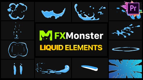 Liquid FX | Premiere Pro MOGRT - Download Videohive 27267883