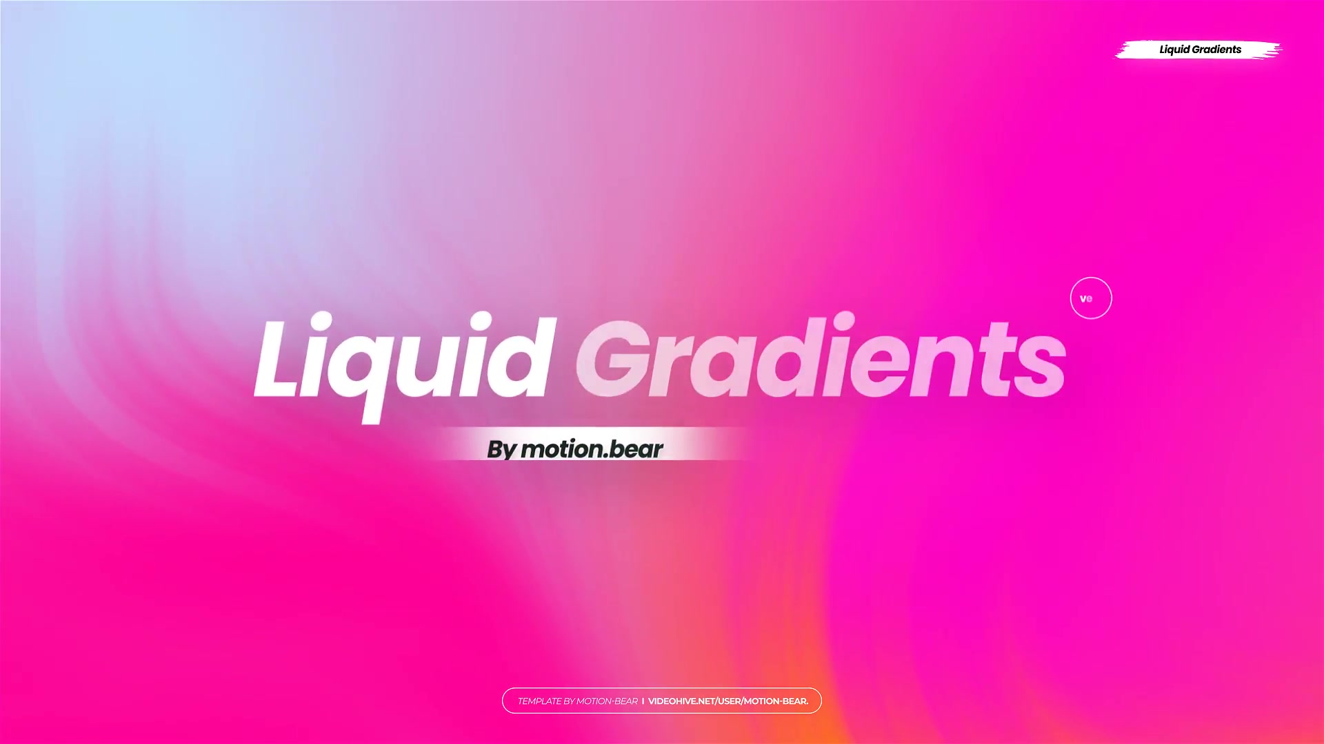 Liquid Gradients Opener Videohive 23682935 After Effects Image 9