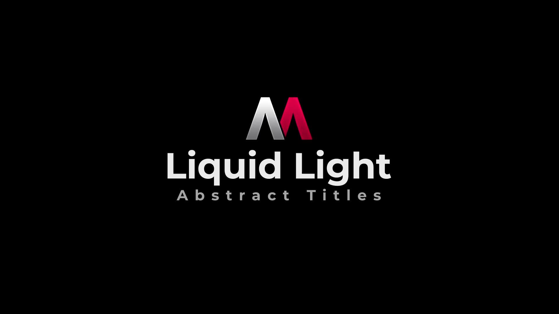Liquid Light Abstract Titles Videohive 33453082 After Effects Image 1
