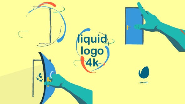 Liquid Logo 4K - 19619497 Download Videohive