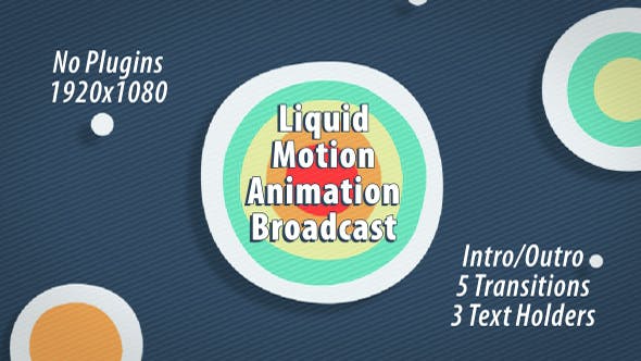 Liquid Motion Animation Broadcast - Download 14782390 Videohive