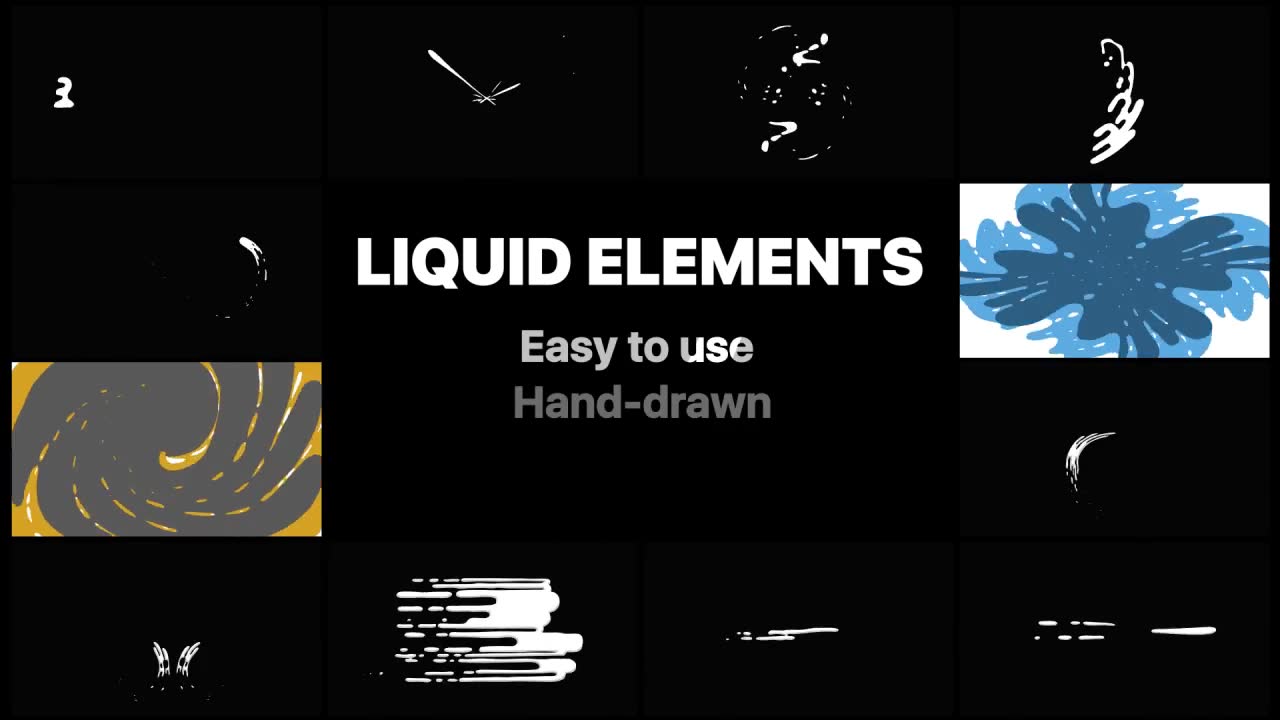 Liquid Motion Elements And Transitions | Final Cut Videohive 23692069 Apple Motion Image 2