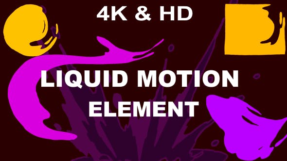 Liquid motion Elements Pack - Videohive 16120855 Download