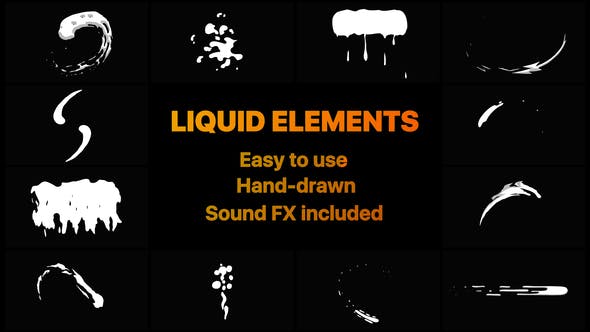 Liquid Motion Shapes - 22955212 Videohive Download
