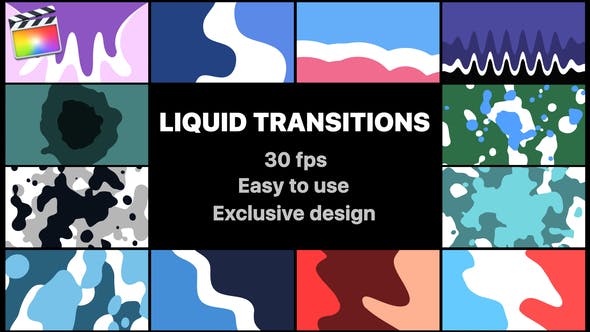 Liquid Motion Transitions | Final Cut - Download 23511825 Videohive