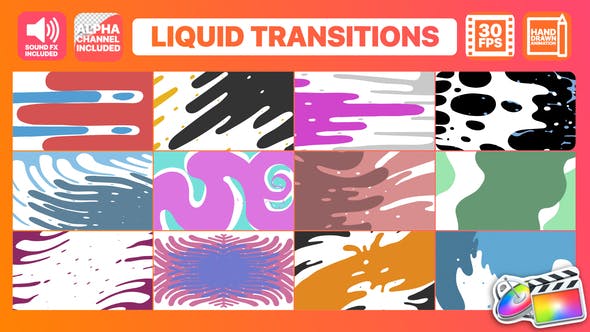 Liquid Motion Transitions | Final Cut Pro - Videohive 24305650 Download