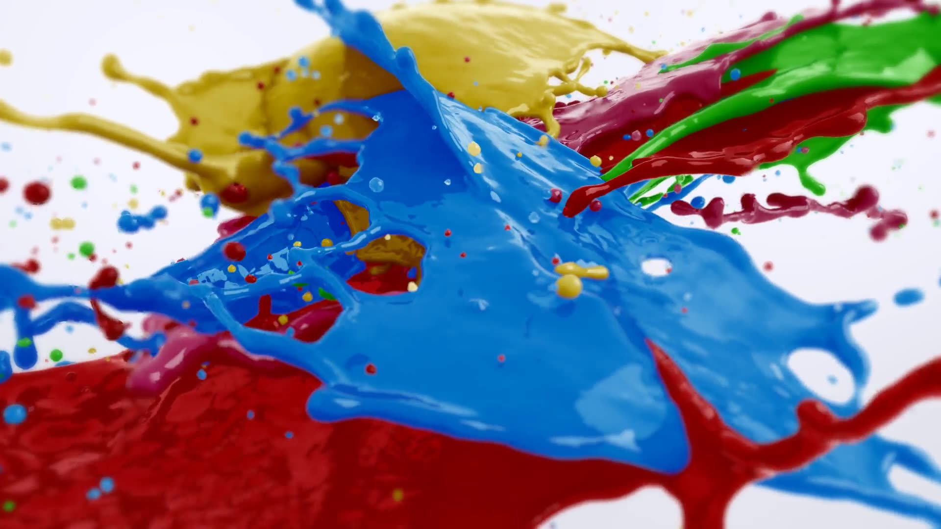 Liquid Paint Splash Logo 2 Videohive 27383658 After Effects Image 2