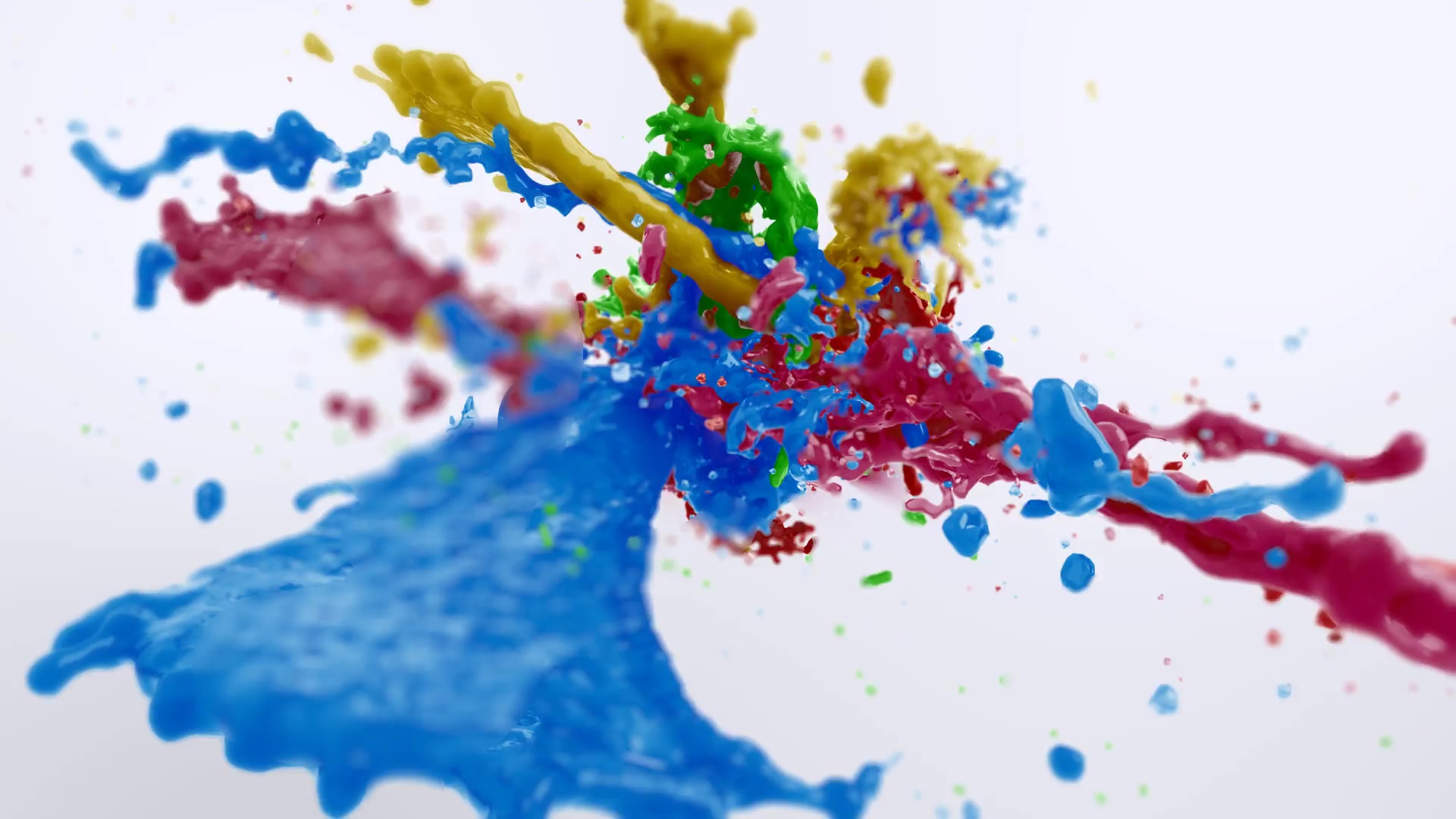 Liquid Paint Splash Logo 2 Videohive 27383658 After Effects Image 3