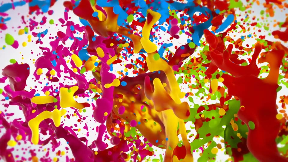 Liquid Paint Splash Logo - Download Videohive 20870967