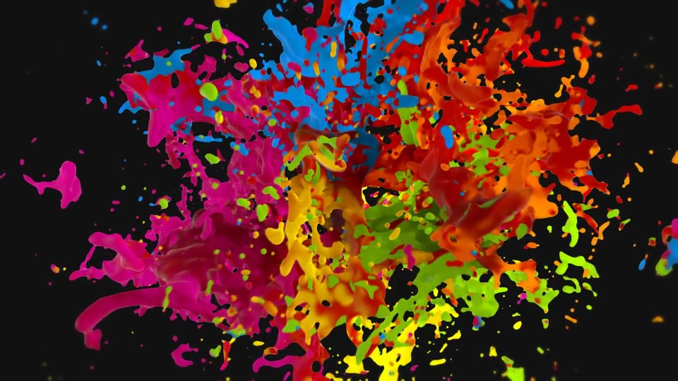 Liquid Paint Splash Logo - Download Videohive 20870967