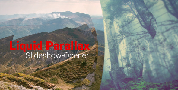 Liquid Parallax Slideshow Opener - Download Videohive 12837509