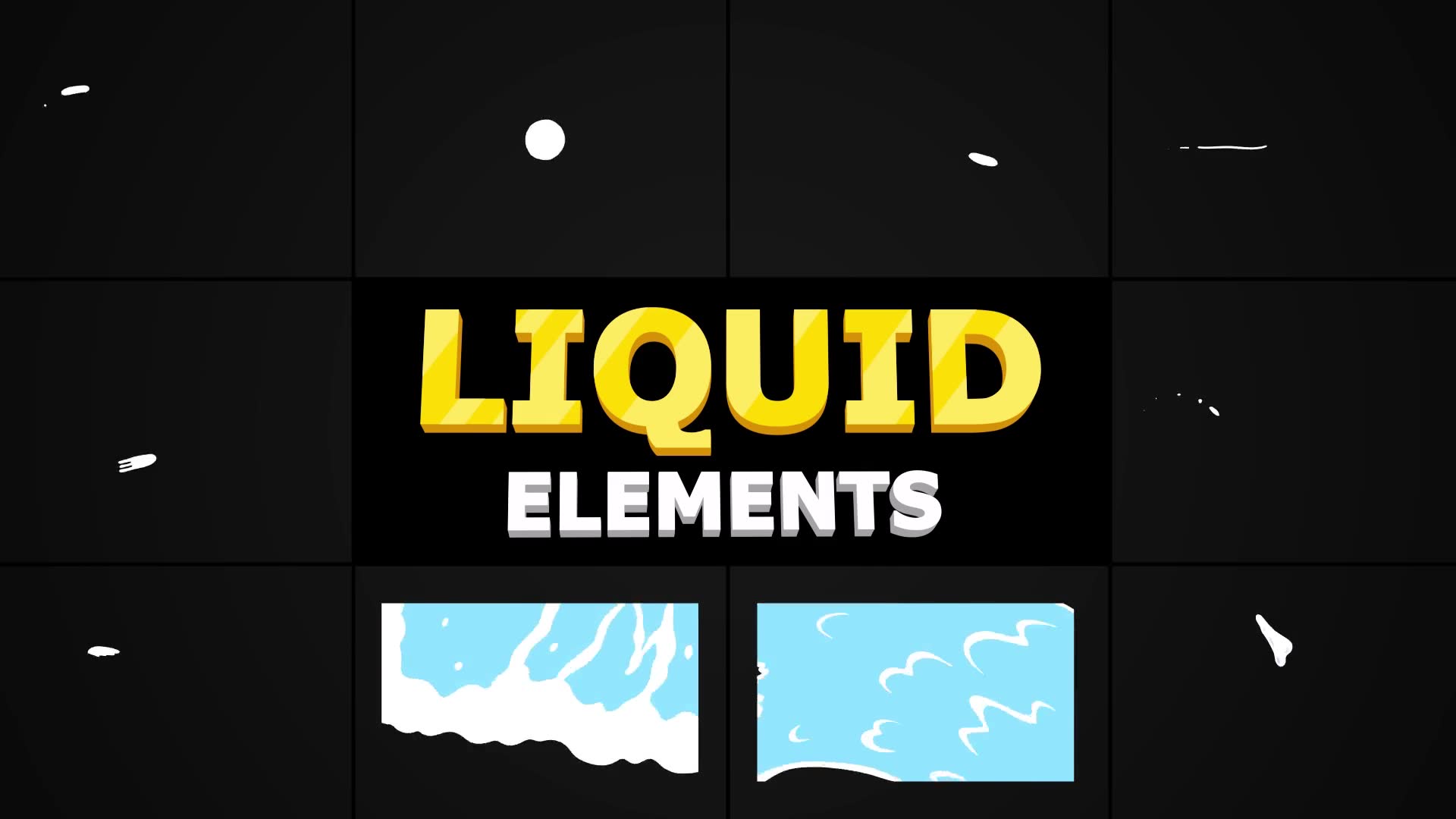 Liquid Shape Elements | Premiere Pro MOGRT Videohive 23999179 Premiere Pro Image 2