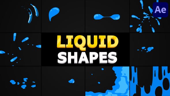 Liquid Shapes | After Effects - Download 33516940 Videohive