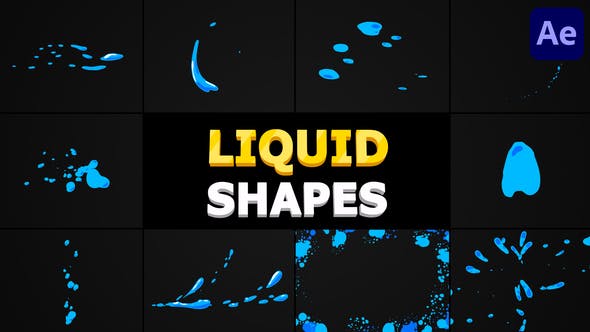 Liquid Shapes | After Effects - Videohive 32624637 Download
