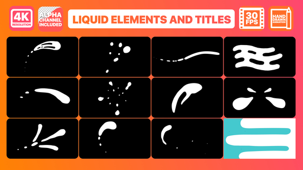 Liquid Shapes And Titles - Download Videohive 22714855