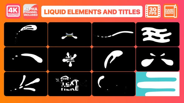 Liquid Shapes And Titles | Final Cut Pro - Videohive 24017954 Download