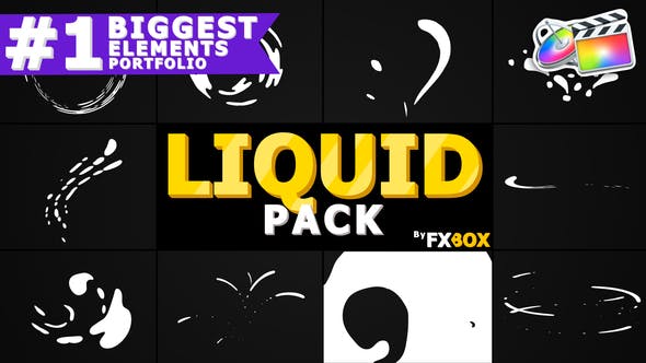 Liquid Shapes Collection | FCPX - Download Videohive 25500554