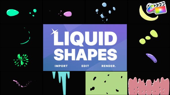 Liquid Shapes | FCPX - Download 37499789 Videohive