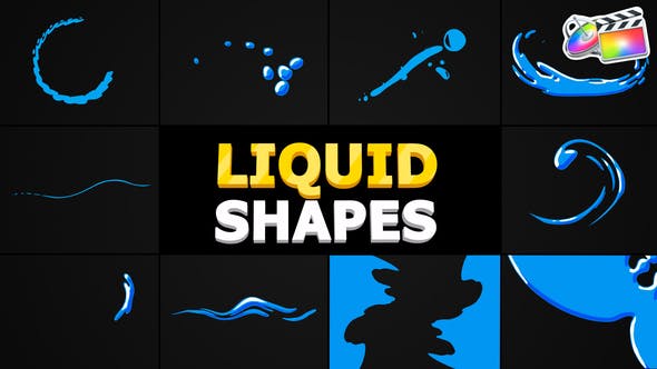 Liquid Shapes | FCPX - Download Videohive 37499878