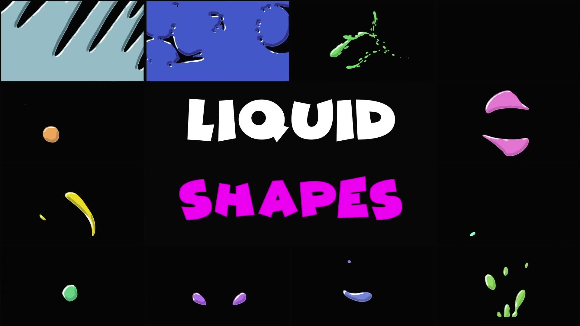 Liquid Shapes | Premiere Pro MOGRT Videohive 31922475 Premiere Pro Image 1