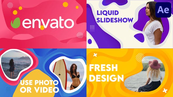 Liquid Slideshow | After Effects - Download 33392180 Videohive