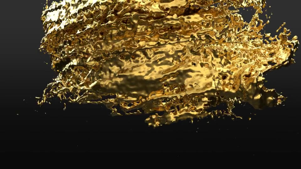 Liquid style Gold Logo reveal Videohive 45323798 After Effects Image 8