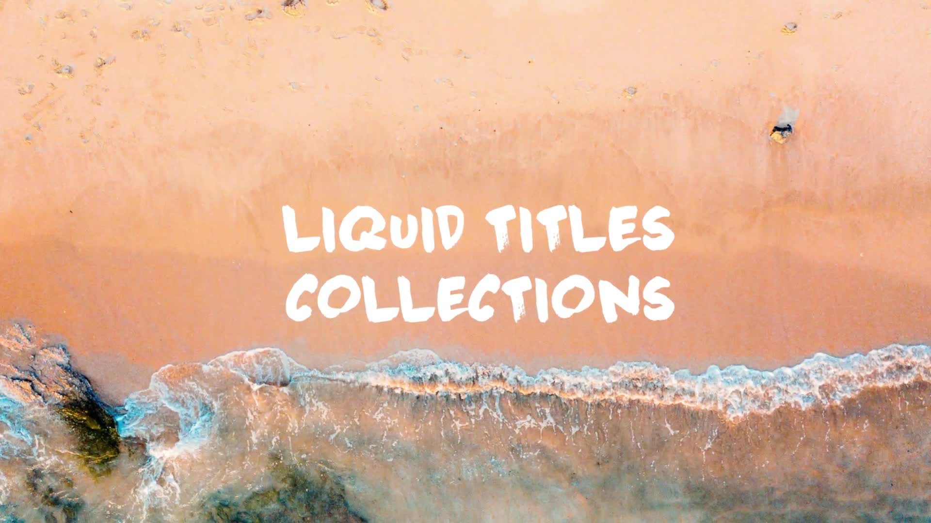 Liquid Titles Collection | FCPX Videohive 23953657 Apple Motion Image 1