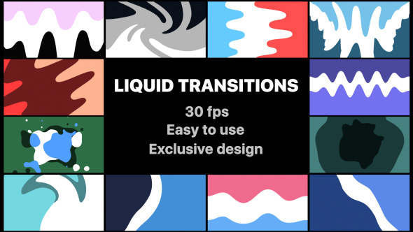 Liquid Transitions - Download Videohive 21525029
