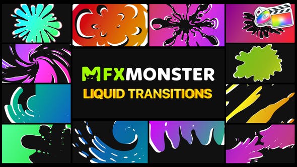 Liquid Transitions | FCPX - Videohive Download 32173824