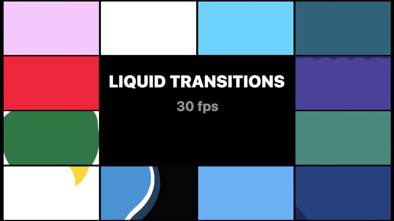 Liquid Transitions | Final Cut Videohive 23528381 Apple Motion Image 2