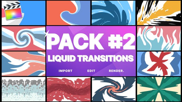 Liquid Transitions Pack 02 | Final Cut - Videohive 24233504 Download