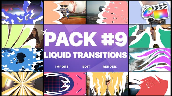 Liquid Transitions Pack 09 | FCPX - Download 26077967 Videohive