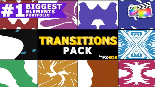 Liquid Transitions Pack | FCPX - 23758938 Videohive Download