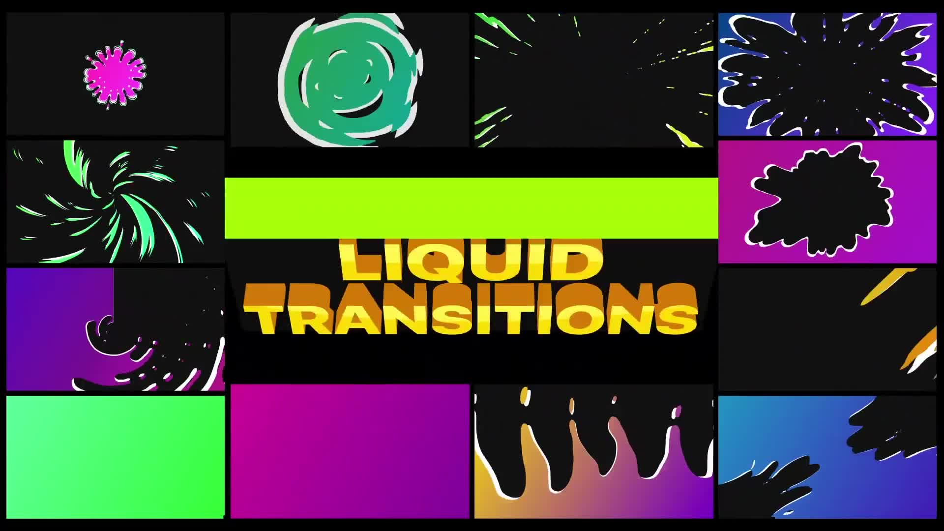 Liquid Transitions | Premiere Pro MOGRT Videohive 30546002 Premiere Pro Image 1