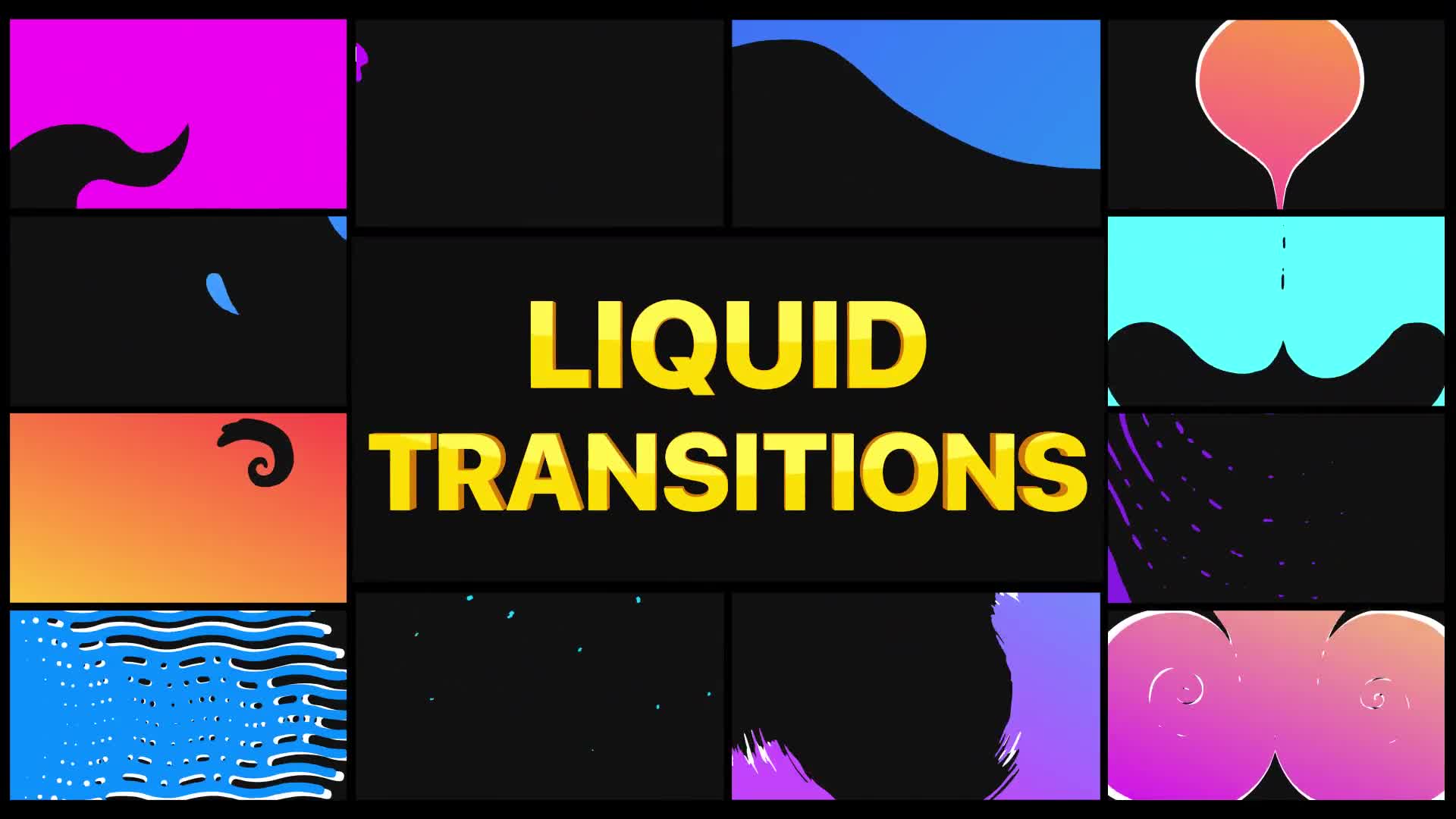 Liquid Transitions | Premiere Pro MOGRT Videohive 33911794 Premiere Pro Image 1