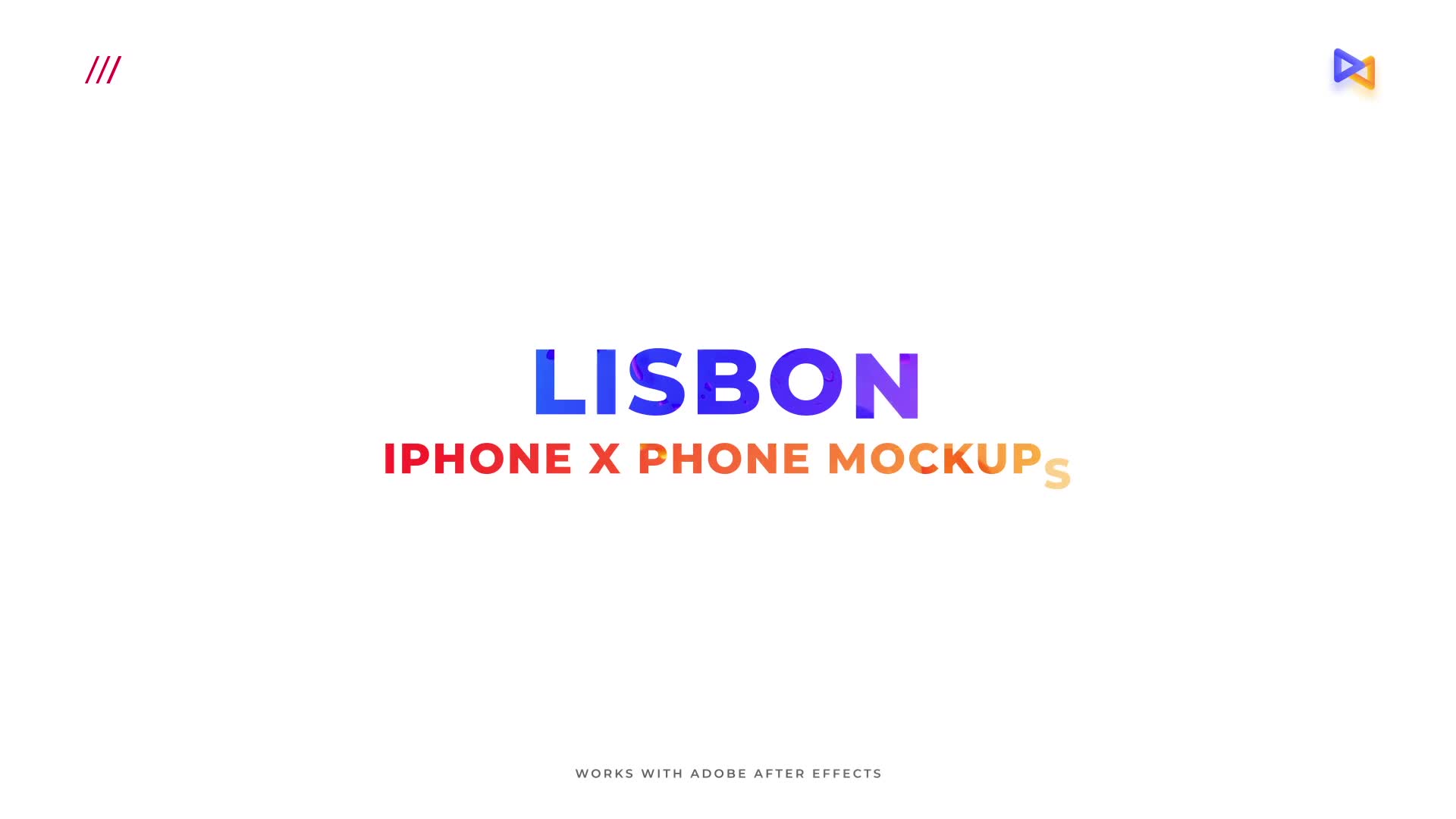 Lisbon Phone Mockups (iphone X) Videohive 26312817 After Effects Image 1