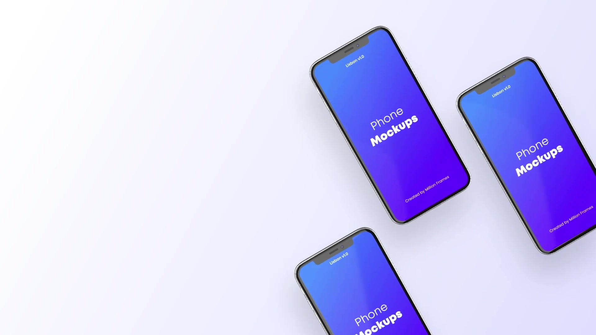 Lisbon Phone Mockups (iphone X) Videohive 26312817 After Effects Image 7