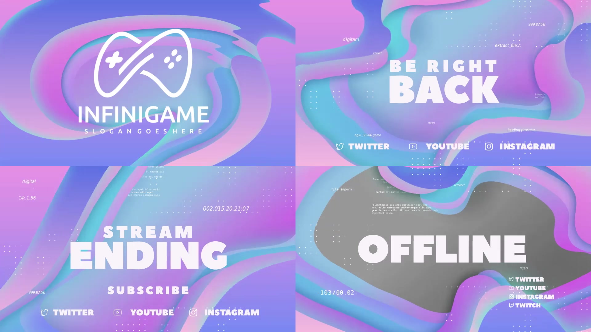 Live Stream Bundle Videohive 29201197 After Effects Image 5