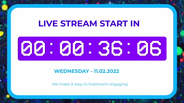 Live Streaming Timers Videohive 39555170 DaVinci Resolve Image 8