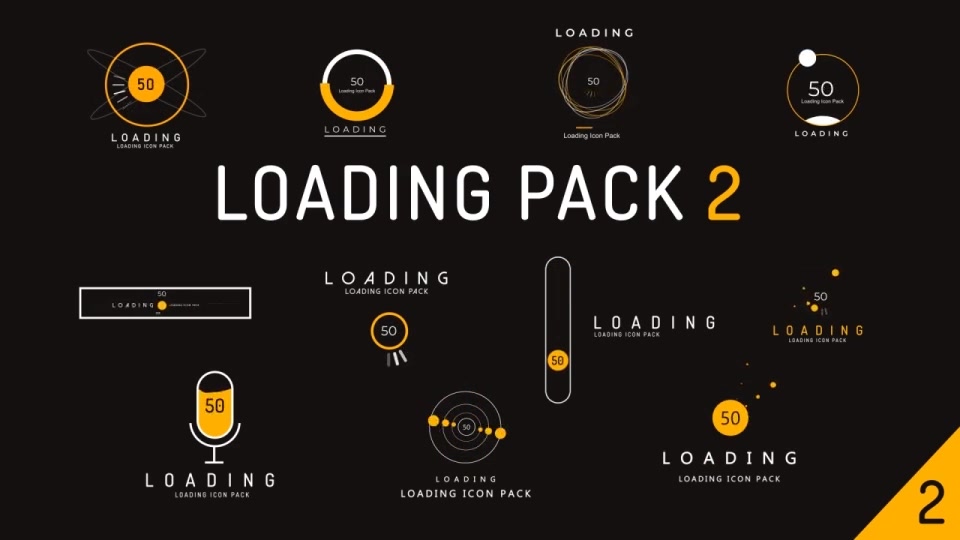 Loading Icon Pack 2 Videohive 36489155 After Effects Image 2