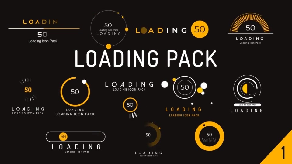 Loading Icon Pack Videohive 36065051 After Effects Image 2