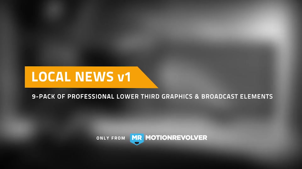 Local News Elements Lower Third Package - Download Videohive 15860854