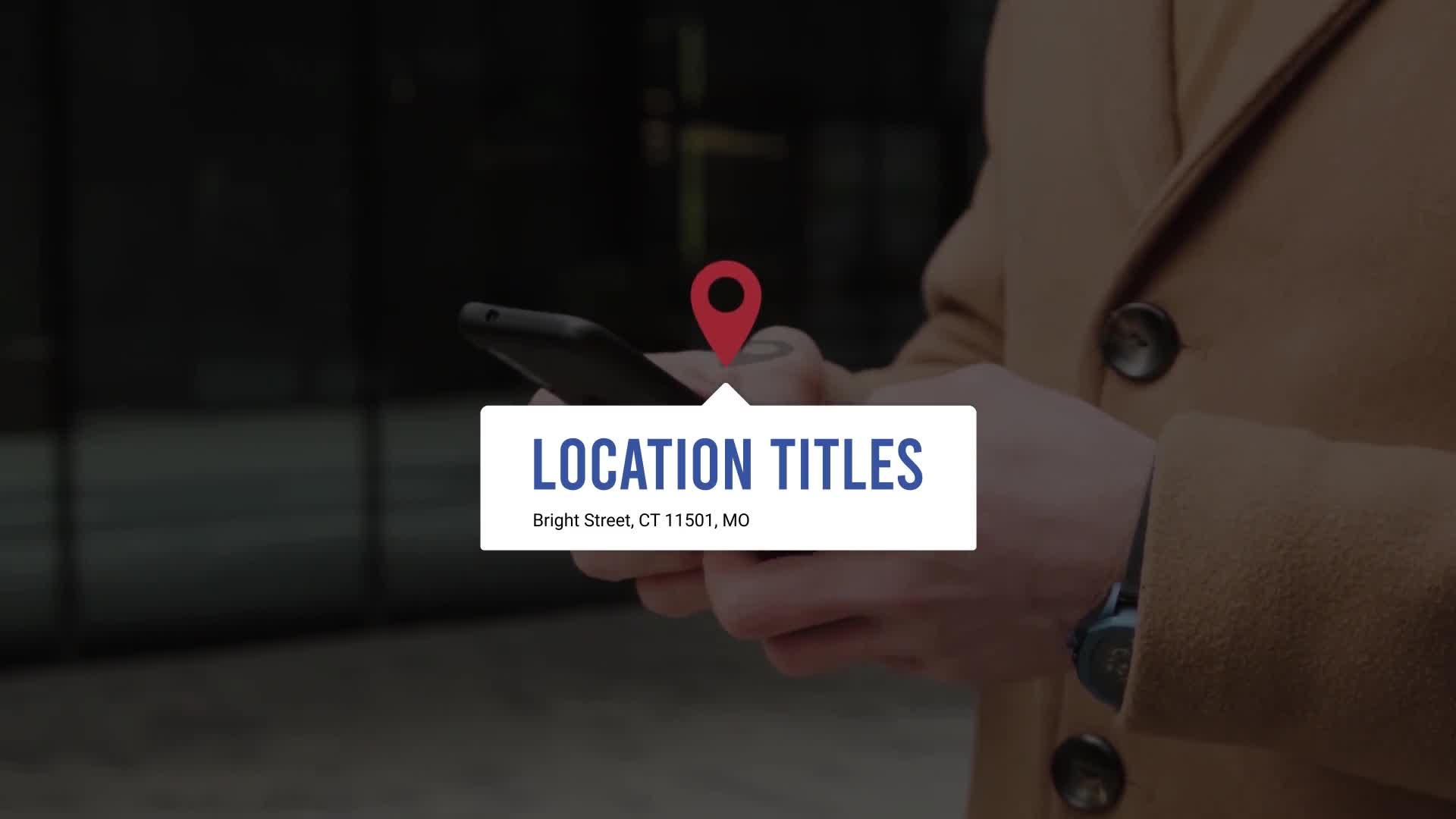 Location Pin Titles for After Effects Videohive 38543855 After Effects Image 2