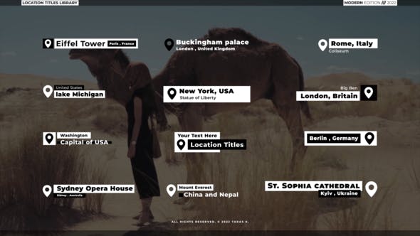 Location Titles 1.0 | FCPX - 39412082 Download Videohive