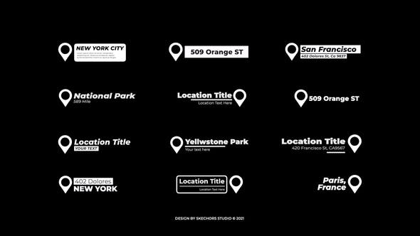 Location Titles 2.0 | After Effects - 34842942 Videohive Download