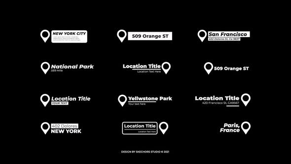 Location Titles 2.0 | FCPX - Download 34802676 Videohive