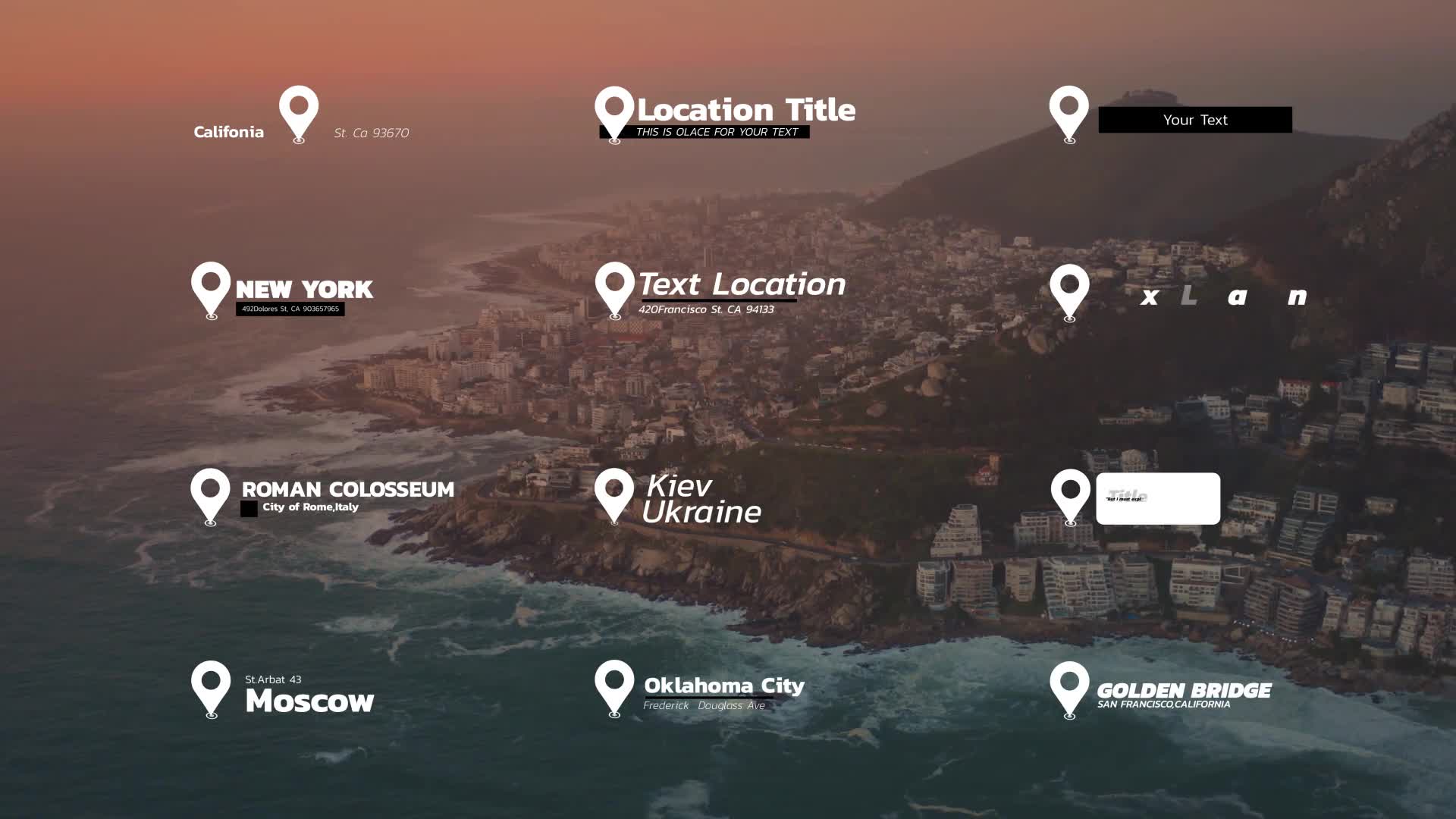Location Titles 3.0 | AE Videohive 36290697 After Effects Image 1